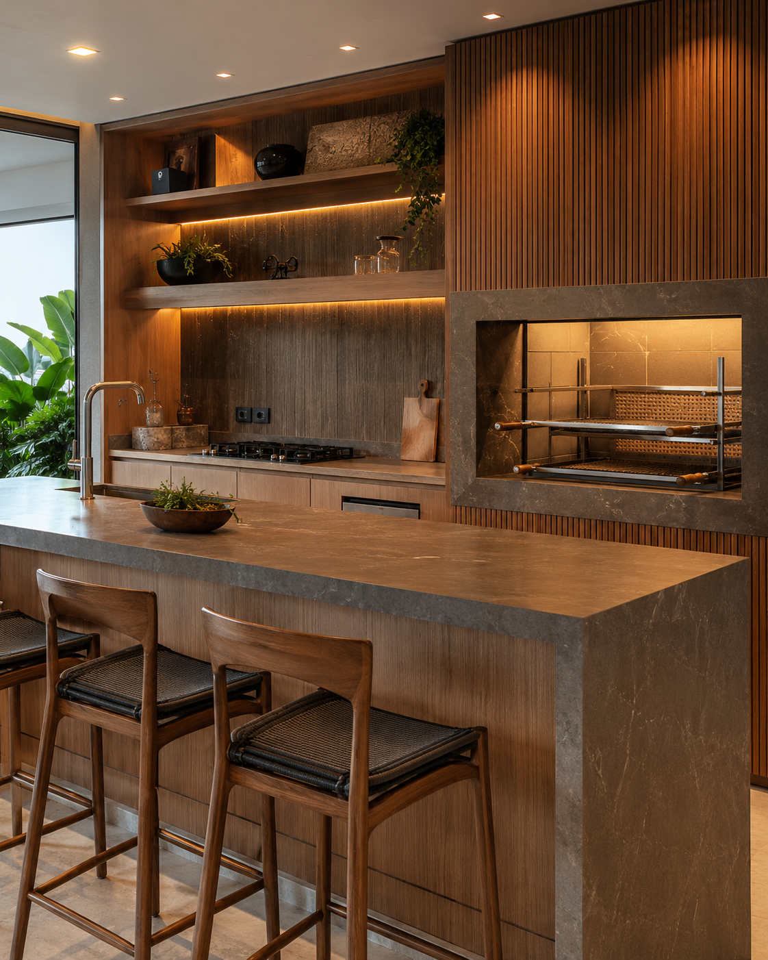 Área gourmet